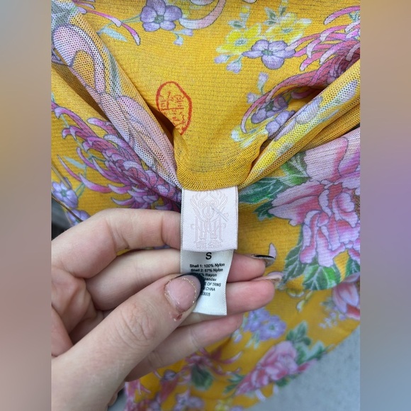 FREE PEOPLE X HOT AS HELL HAH ALL TIED UP SET FLARE PANT & TOP MARIGOLD Small - Picture 9 of 15